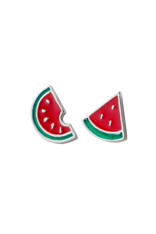 Cercei din argint 925 Watermelon