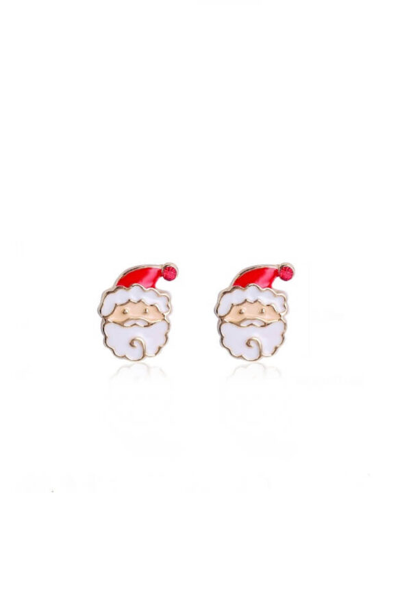 Cercei din argint 925 Santa Claus cu cheita din argint
