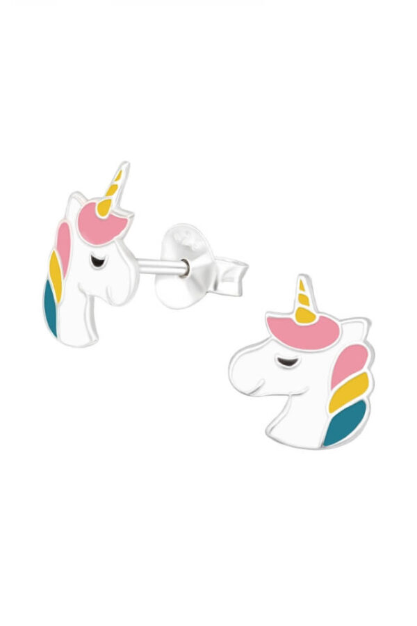 Cercei din argint 925 Magic Unicorn in forma de unicorn