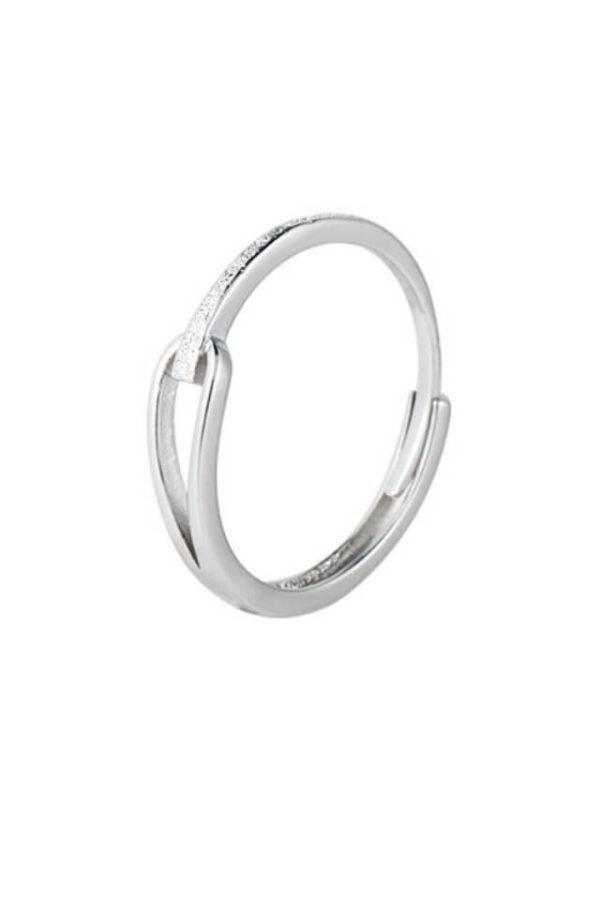 Inel din argint 925 Secured, masura ajustabila, aniversare, sarbatori, martisor